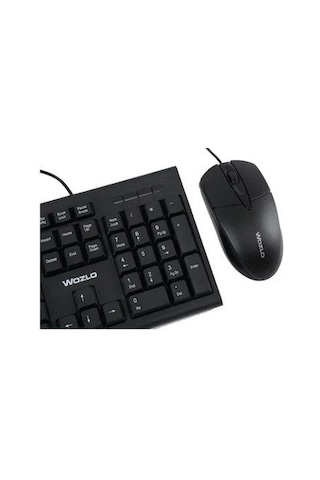 USB Kablolu Q-TR Klavye Mouse Seti 150 cm. Kablo - 800 DPI