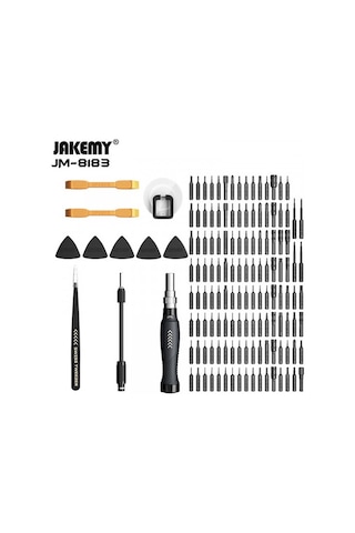 Jakemy Jm 8183 145 Parça Tornavida ve Tamir Seti