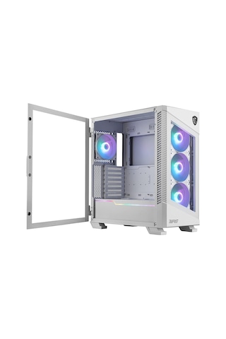 Msı Mpg Velox 100R 4x120 MM Argb Fan Temperli Cam Usb 3.2 Type-C Midi Tower Bilgisayar Kasası