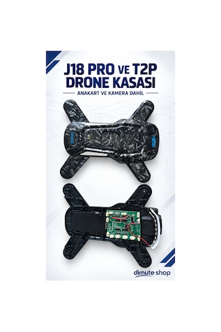 J18 Pro / T2p Drone Kasası - Anakart Ve Kamera Dahil Kasa - 921039154 J18 Pro / T2p Drone Kasası - Anakart Ve Kamera Dahil Kasa - 921039154