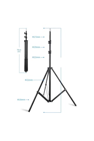 Newface 2.1 Tripod Stand Led Işık İçin Belirtilmemiş