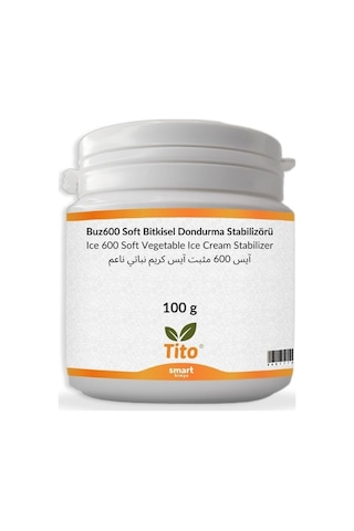 Buz600 Soft Bitkisel Dondurma Stabilizörü 100 G