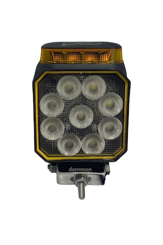 Demmon 12v-24v Çalışma Lambası Kare Çakarlı 9 X 3w Power Ledli 156 101 Mm