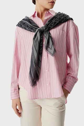 Calvin Klein Logo Monogramlı Saçaklı Şal Lv04f8080gbae Kadın Şal Lv04f8080g Bae Siyah