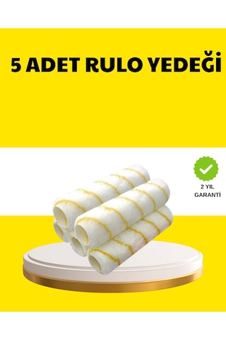 Znv Zenvia Mey İthalat 5 Li İnce İşçilik Boya Rulo Seti Pürüzsüz Ve Eşit Kaplama Znv2025 Cmn