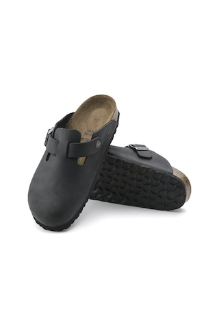 Terlik Erkek 059463 Birkenstock Boston Leoı Black Siyah