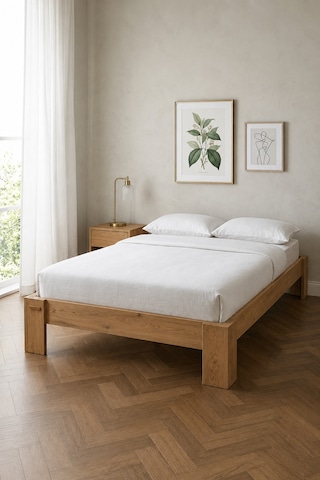 Stillo Başlıksız Tek Kişilik Mdf Karyola