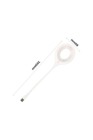 Usb Gece Kitap Okuma Lambası, 20 Smd Ledli Ve Portatif .