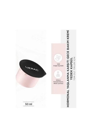 Lierac Arkeskin Night Cream Yaşlanma Karşıtı Gece Kremi 50ml - Refill