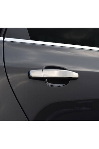 Opel Astra - J Kasa 2011-2015 Model Arası Krom Kapı Kolu 4 Kapı 8 Parça Paslanmaz Çelik