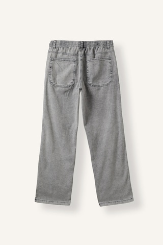 Defacto Beli Lastikli Wide Leg Jean Pantolon H8357ax26aunm18 Gri-nm18