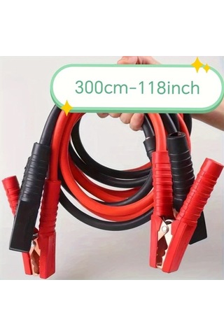 Xuweiwei Heavy Duty Bakir Kablolar Araba Ve Kamyon Turbo Batarya Jump Lead 15748inch 1pc
