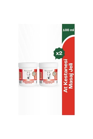 Krauterhof At Kestanesi Masaj Jeli 100 Ml 2 Adet
