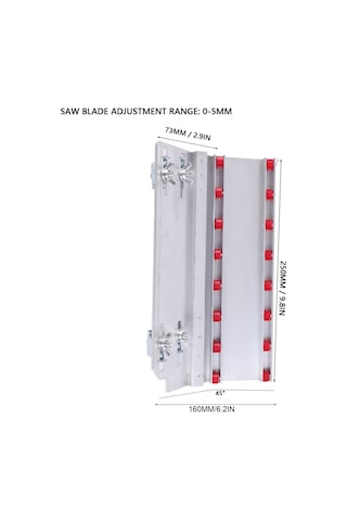 Geeksen Masa Tipi Seramik Kesici: 45 Derece Köşe Yuvarlatıcı, Alüminyum Alyaşlı, 0-5mm Ayar, Cam Tuğla Ve Mermer İçin Verimli Kesim Aracı