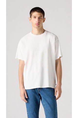 Levi's Vintage Fit Graphic Teet Archiva Erkek Beyaz T-shirt-9399 Beyaz