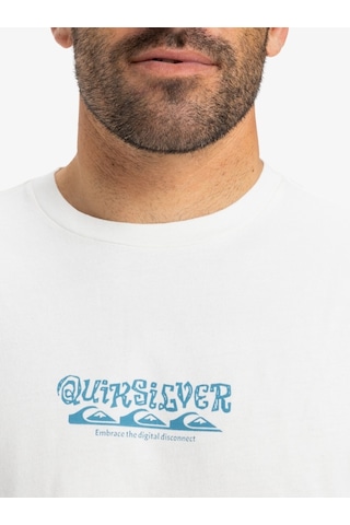 Quiksilver Tree Connection Ss Erkek Kısa Kollu Tişört Eqyzt08034 Beyaz