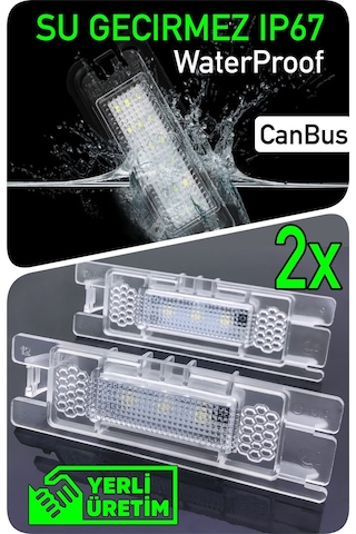 Opel Adam Canbus Led Plaka Aydınlatma Ledi Lambası