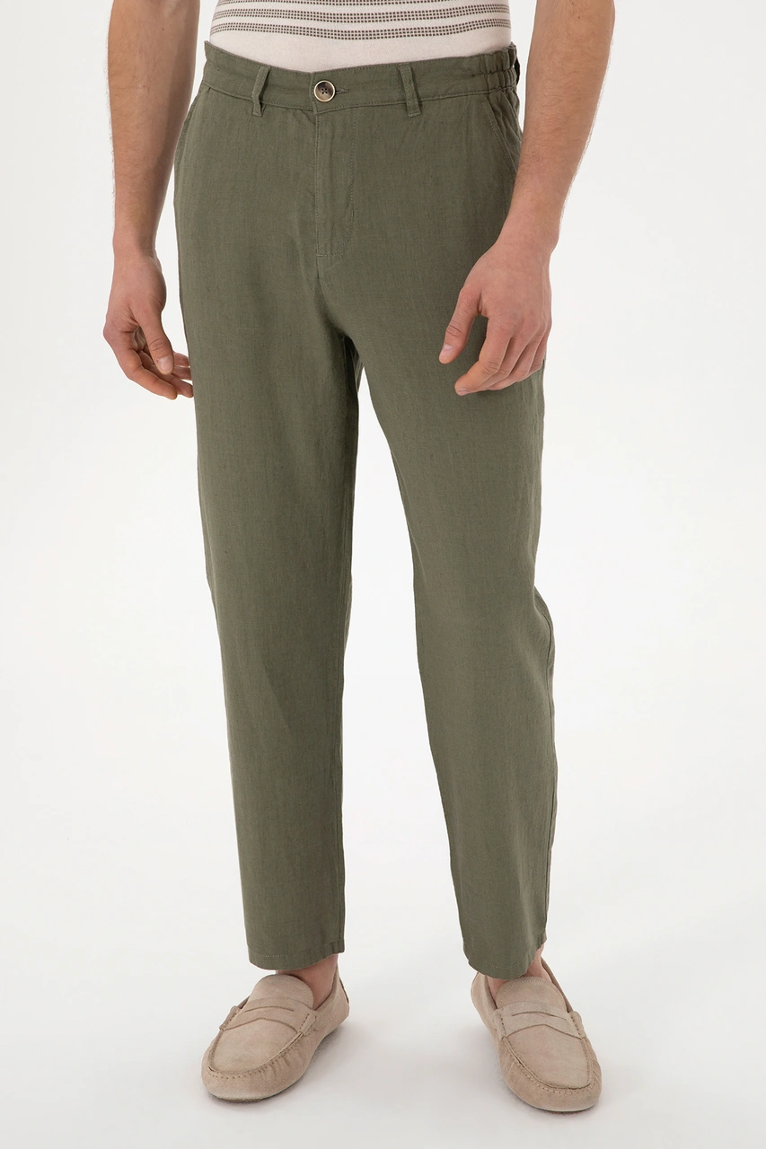 U.S. Polo Assn. U.s. Polo Assn Erkek Pantolon G081sz0782106438 Koyu Haki Koyu Haki