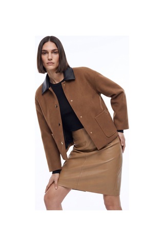 Fabrika Açık Kahve Kadın Mont F6wl-mnt0120 Camel