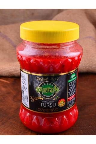 Zavrak Çubuk Soslu Biberiye Turşusu 1 L
