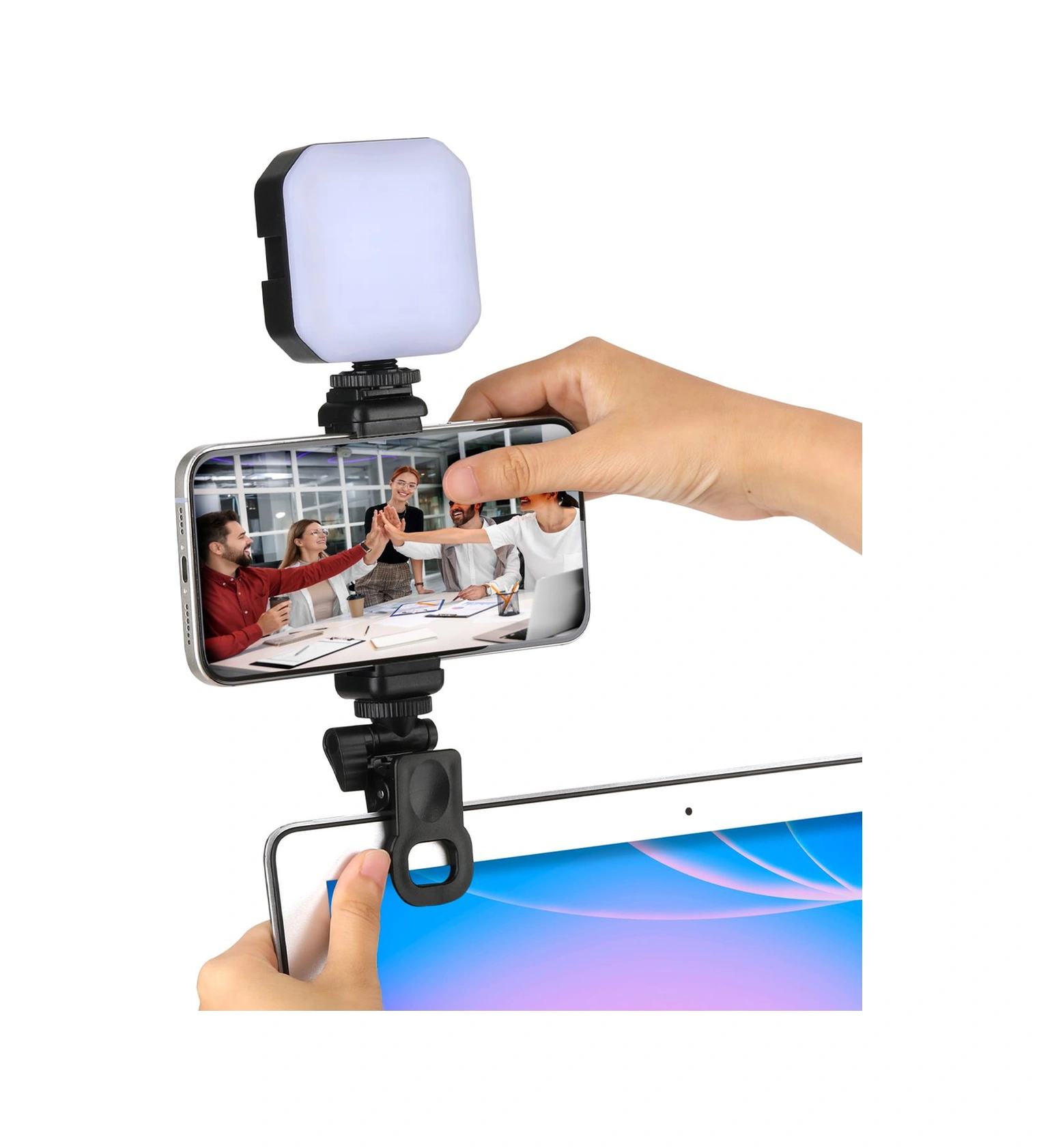 Polosmart Pbs142 Pilli Led Işıklı Tripod Siyah