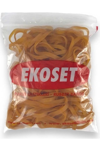 Ekoset 22 CM Büyük Boy Paket Lastiği 40 Adet 220 x 5 MM
