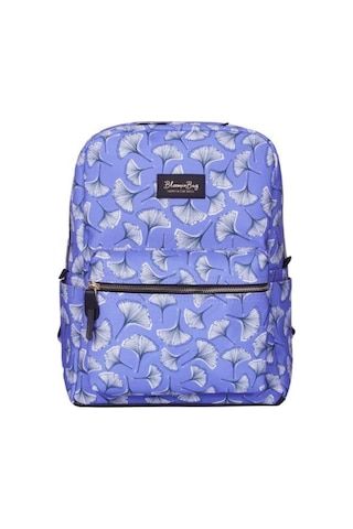 Bloominbag Blow A Wish 13-14 İnç Laptop / Macbook Sırt Çantası Mor - Beyaz