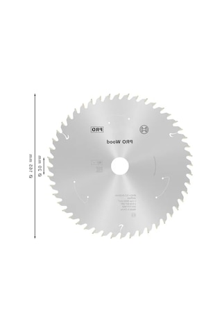 165 X 20 X 1,5 Mm Ahşap Daire Testere Bıçağı 48 Diş