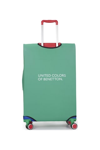 United Colors Of Benetton Büyük Boy Koruyucu Valiz Kılıfı Likralı Yeşil Yeşil