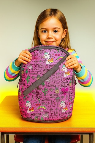 Newbag Unicorn Kız Anaokulu Sırt Çantası Yeni Sezon -açık Pembe