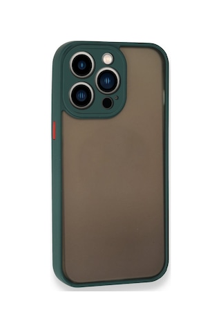 FitCase Apple Uyumlu iPhone 13 Pro Max Montrea Silikon Arka Kapak