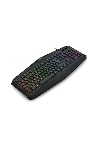 T-dagger Tanker, T-tgk106, Usb Kablolu, Türkçe Q, Rainbow Backlight, Membran Tuşlar, 104 Tuşlu, Gaming Klavye