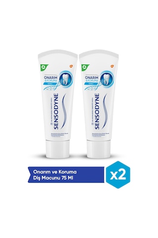 Sensodyne Onarım ve Koruma Diş Macunu 2 x 75 ML