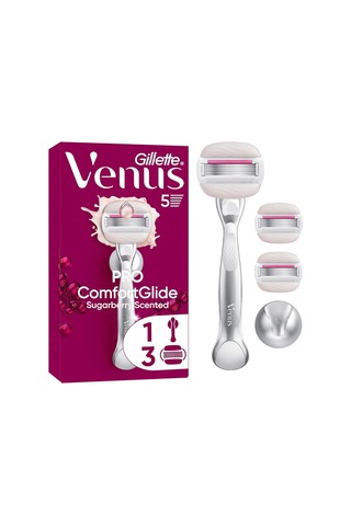 Lexroo Pro Comfortglide Sugarberry Kokulu Kadın Tıraş Bıçağı, 3 Yedek Tıraş Bıçağı