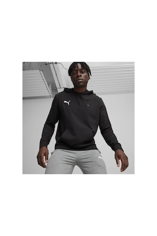 Puma Teamgoal Casuals Crew Neck Erkek Futbol Sweatshirts 65859233 Gri Siyah