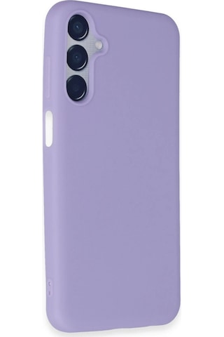 Newface - 709 - Samsung Galaxy Uyumlu M15 Kılıf First Silikon - Csmo-tex - - Lila LİLA