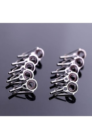 Didadodo Olta Kılavuzu 80 Adet/kutu Paslanmaz Çelik Kılavuz Çubuk Ucu Tamir Kiti Çubuk Dıy Göz Halkaları