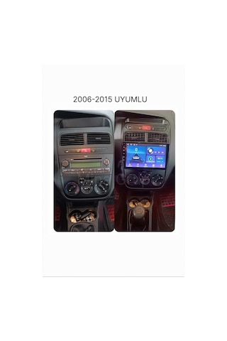 Snp Serisi Fiat Linea Eski Göğüs Uyumlu 9 İnç Kablosuz Carplay & Android Auto Multimedya Sistemi 4-64 Gb Hafıza + Geri Görüş Kamerası 9"