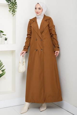 Tam Boy Su Geçirmez Trenç 1596 - Taba Taba