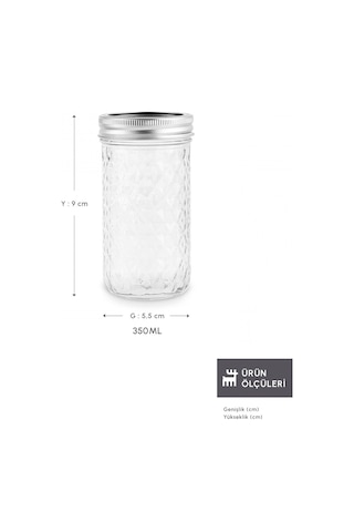 Karaca x Refika Boyunsuz Kavanoz Baklava Desen 350 Ml