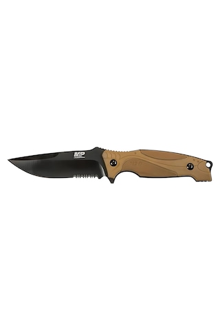 Smith Wesson M&p M2.0 Shield Clip Point Fde Oxide Fixed Blade Taktik Kamp Bıçak 1085882 Kahverengi