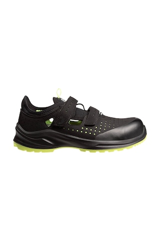 Safety Jogger Modulo Black S1ps Src Esd Fo Sandal İş Ayakkabısı Siyah - Yeşil