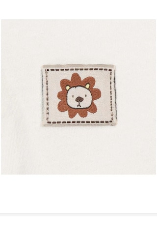 Mevsimlik Penye Bebek Yelek %100 Pamuk Beyaz