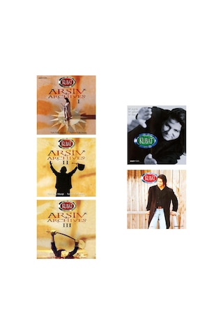 Esenshop 5'li Cd Set 8 5 Cd - Kubat - Arşiv 1 + Arşiv 2 + Arşiv 3 + Bir Ayrılık