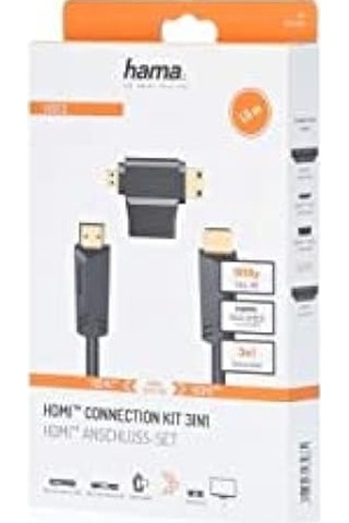 Hs Hdmı Ethernet, 4k, 1.5m+ A-minic+a-microd Adptr