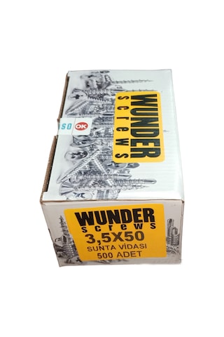 Wunder 3.5x50 Mdf Vidası 500
