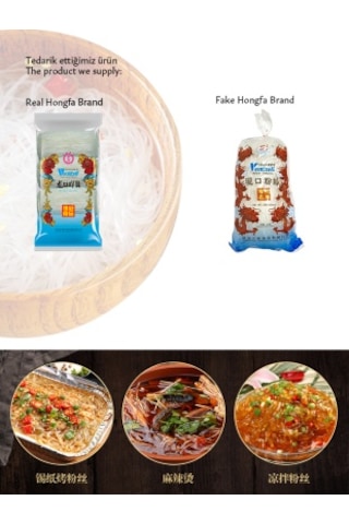 Longkou Bezelye Eriştesi Longkou Green Bean Vermicelli 250 G