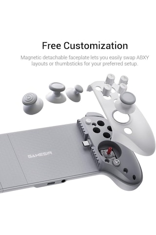 Gamesir G8 Plus Mfi Mobil Oyun Konsolu: iPhone 15/16/17, Apple Uyumlu iPad Mini & Android Usb-c