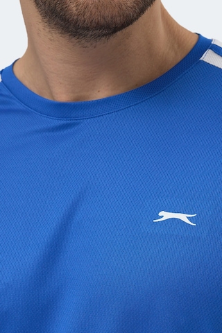 Slazenger Rewınd Erkek Saks Mavi Tişört Saks Mavi