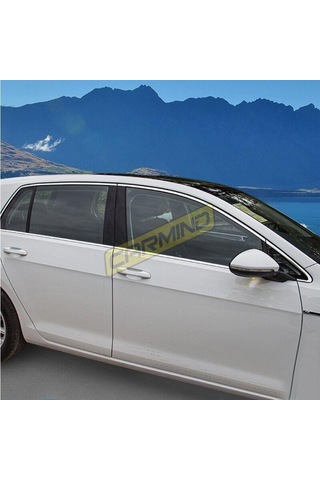 Vw Golf 7 - 7.5 Krom Cam Çerçevesi Set 2013-2020 10 Parça
